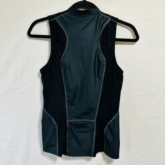 2XU Women's 1/2 Zip Running Singlet Tank Top Size XS Back Pocket Marathon - Picture 5 of 5